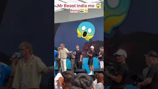 Mr beast india me 😱🔥🇮🇳🤩 trending mrbeast longanpaul [upl. by Hahseram]