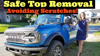 Ford Bronco Top Removal Doing it Right to Avoid Losing Out [upl. by Brinn]