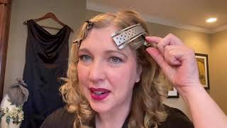 Vintage Beauties 1930s Hair Tutorial [upl. by Nuahsor]