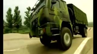 CNHTC HOWO AllWheel Drive TruckMilitary Truck [upl. by Wurtz]