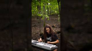 Burzum Ea Lord of the Depths blackmetal pianocover shorts [upl. by Elocim795]