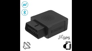 OBD GPS car locator 4G with speaker  twoway communication  voice listening wwwcoolmaniacom [upl. by Rochester]