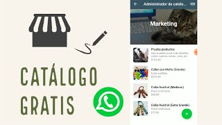 COMO hacer un CATALOGO en WHATSAPP 2022 [upl. by Tynan]