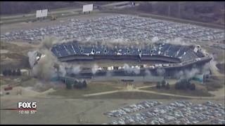 Silverdome implosion [upl. by Catima]