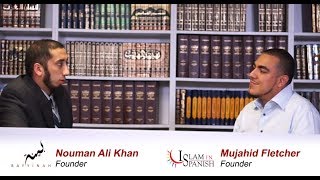 15 Ustadh Nouman Ali Khan Interviews Mujahid Fletcher [upl. by Vevay140]