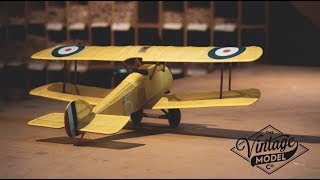 Balsa Sopwith Camel  Unboxing  Vintage Model Co [upl. by Aikyn]