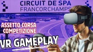 Hotlap on Spa  Assetto Corsa Competizione  VR Gameplay [upl. by Emad968]