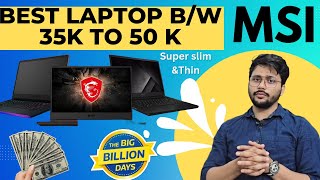 MSI Modern 14 Laptops Between ₹35k ₹50K  Flipkart Big Billion Days Sale 2024 😀 [upl. by Atsahs]