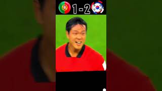 PORTUGAL 🇵🇹 VS SOUTH KOREAN 🇰🇷 MATCH footballshorts ronaldo korean portugal fottball [upl. by Slin]