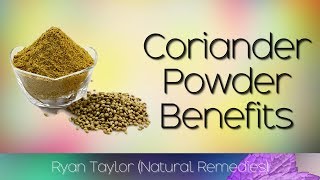 Coriander Powder Benefits amp Uses Dhania Powder [upl. by Dyoll]