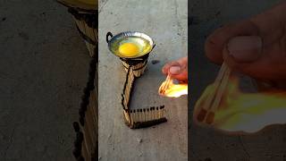 Outdoor Save Money Egg Cooking Episode 65 shorts ytshorts [upl. by Nuj]