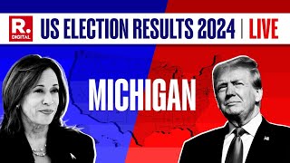 US Election Results 2024 LIVE Michigan Presidential Election 2024 Results  US Election 2024 [upl. by Kiel247]