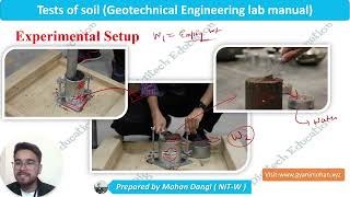 Geotechnical Engineering laboratory  Compaction test  IS2720  Mohan Dangi [upl. by Nixie202]