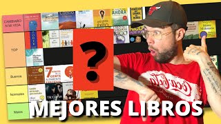 🔴 TIER LIST Descubre los MEJORES LIBROS de AUTOAYUDA 📚 y SUPERACIÓN PERSONAL para Leer en 2024 [upl. by Anirbaz377]