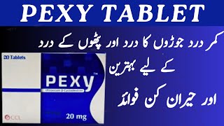 Pexy 20mg Tablet Uses Dosage and Side effects in Urdu  Best Pain killer in Market  How to Use [upl. by Oiram]