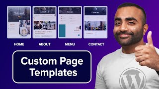 3 Easy Ways to Create Custom Page Templates in WordPress [upl. by Wexler969]