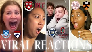 Most VIRAL IVY LEAGUE Acceptance Reactions  Harvard Yale MIT Stanford Princeton eMOTIONAL [upl. by Guinna]