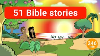 51 Bible Stories for kids A big collection stories from the Bible for children [upl. by Ayle72]