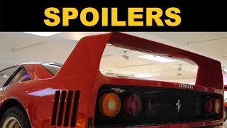 Spoilers and Rear Wings  Explained [upl. by Enaamuj]