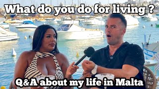 Answering Your Questions about my life in Malta  QampA [upl. by Sibelle]