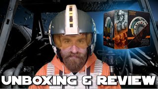 The Black Series Wedge Antilles Helmet  Unboxing amp Review [upl. by Pauiie]