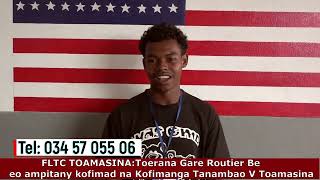 FLTC MADAGASCAR Toamasina Cours de Langue [upl. by Dumas]