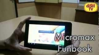 Micromax funbook Hands on [upl. by Eidnak]