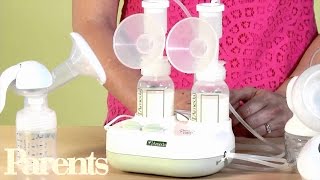 How to Use a Breast Pump  Parents [upl. by Selia]