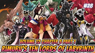 Rimurus ten lords of labyrinth  Vol 12 CH 5 Part 1  Tensura LN Spoilers [upl. by Ekram]