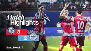 Match Highlights  Jamshedpur FC 32 Mumbai City FC  MW 2  ISL 202425 [upl. by Blisse926]