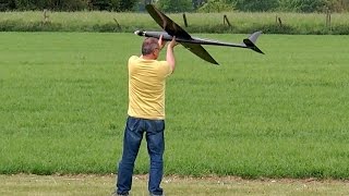 BIG MONSTER HJK 459 KMH 285 MPH GIGANTIC RC SPEEDER FLIGHT DEMONSTRATION  Bad Wünnenberg 2016 [upl. by Adnirual]