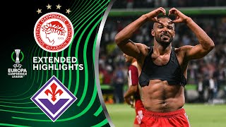 Olympiacos vs Fiorentina Extended Highlights  UECL Final  CBS Sports Golazo [upl. by Moses449]