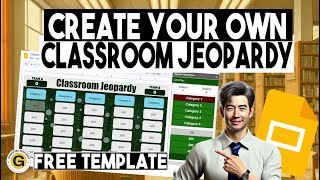 Free Jeopardystyle Template for Google Slides  Question Quest Game  Gamified EduTech [upl. by Nilknarf]