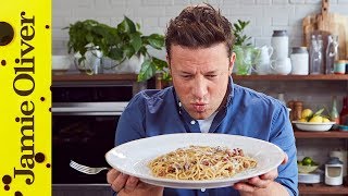 How to Make Classic Carbonara  Jamie Oliver [upl. by Aihsenod]