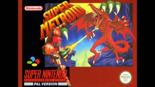 Super Metroid Music  Crateria The Space Pirates Emerge [upl. by Torp]