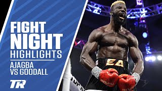 Heavyweight Efe Ajagba With Breakthrough Performance Knocking Out Joe Goodall  FIGHT HIGHLIGHTS [upl. by Ahsropal]