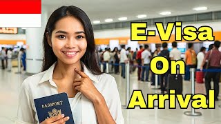 How to Apply for an Indonesian Electronic Visa on Arrival EVoa🇮🇩 [upl. by Doyle223]