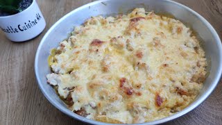 Recette GRATIN POMME de TERRE et POULET facile et rapide [upl. by Newsom401]