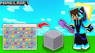 clay drop super op items 🤯 in mincarft Minecraft gameplay [upl. by Hein]