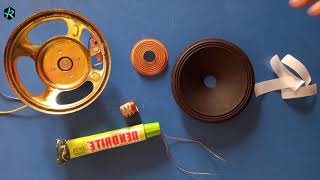 How to repair 4 inch speaker   speaker recoiling   speaker ka voice coil kayse change korte ha [upl. by Sukram]