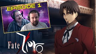 SFR FateZero Episode 1 quotThe Summoning of Heroesquot v2 REACTION [upl. by Kiri]