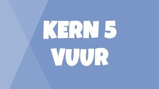 Leren Lezen Eerste Leerjaar  Woorden flitsen  Veilig en Vlot Kern 5  Vuur [upl. by Patience753]