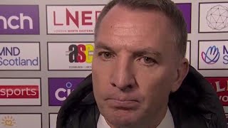 Brendan Rodgers post match  hearts vs celtic 20 [upl. by Korella]