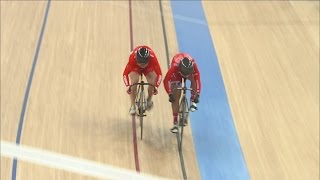 Womens Sprint Final  Track Cycling World Cup  Hong Kong China [upl. by Lidah]