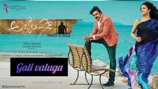 gali valuga song from Agnyaathavaasi [upl. by Dnalro]