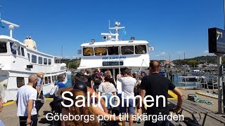 20180703 SALTHOLMEN  Färjeterminal och spårvagnshållplats med mycket charm [upl. by Oriole]