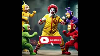 Ronald McDonald VS Teletubbies [upl. by Oribel]