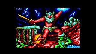 Stormlord Review for the Amstrad CPC by John Gage [upl. by Essined]