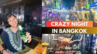 Nightlife in Bangkoks Khaosan Road is WILD  Thailand Vlog [upl. by Madlin699]