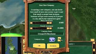 Lets Play Railroad Tycoon 3 Scenarios British Isles Expert [upl. by Freyah]